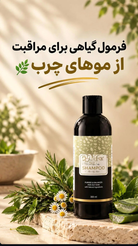 شامپو موی چرب